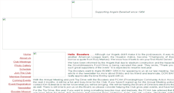 Desktop Screenshot of angelsboosterclub.org